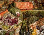 斯坦利 斯宾塞 : Cookham - Flowers in a Window